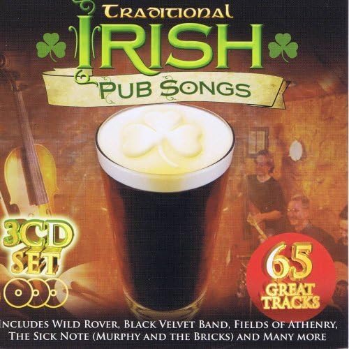 TRADITIONAL IRISH PUB SONGS65 GREAT TRACKS/ 3CD SET by TRADITIONAL