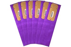 TOMKITY 6 Packs Type CC Upright Vacuum Bags Compatible with Oreck Type CC and Oreck XL Upright Vacuum Cleaning X3 X5 XL7 XL21 2000 3000 4000 8000 9000 Series CCPK4OH CCPK8 CCPK8DW AK1CC6H Purple