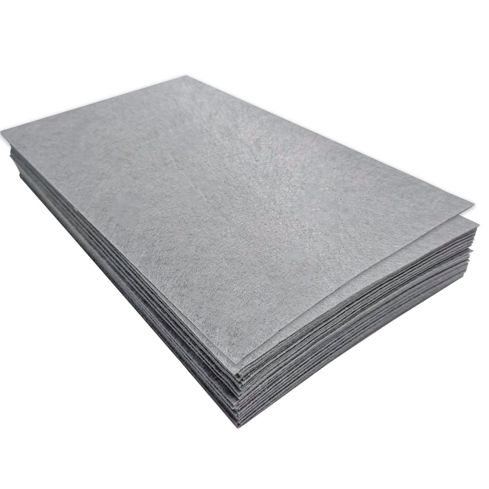 Jtnohx Stiff Felt Sheets, 32 Pcs Felt Fabric for Crafts, 17.78×28.7cm Colour Fabric Square for Art and Craft DIY Supplies(Grey) — image 1