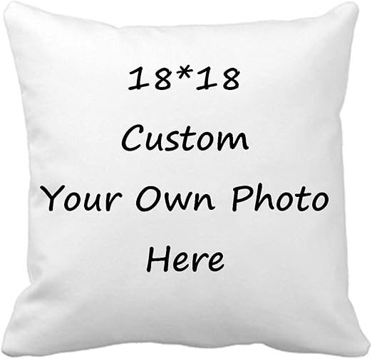 Amazon Com Design Your Own Photo Pillowcase Two Sides Printed