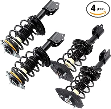 Amazon Com Complete Struts Shock Absorbers Fits For Buick Allure For Buick Lacrosse For Chevrolet Impala For Chevrolet Monte Carlo Cciyu 172471l 172471r 172177 Quick Struts Assembly Front Rear Pair Struts Automotive