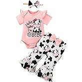 Slanavel Baby Girl First Birthday Outfit - Holy Cow I'm One