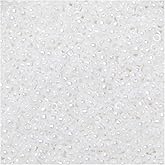 Miyuki Round Seed Bead Size 15/0 8.2g White Pearl