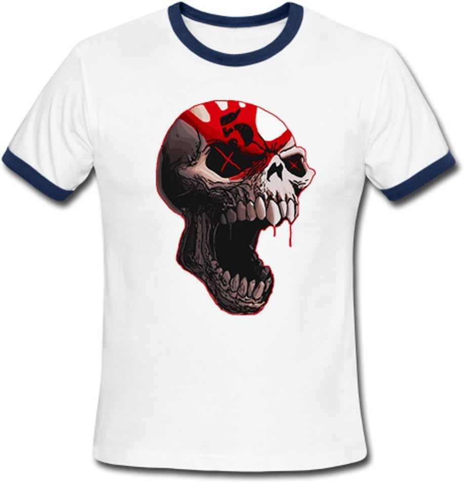 HJGBEDS 3D Five Finger Death Punch Band Logo Boy Men's Tshirt Tees