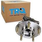 TRQ Rear Driver or Passenger Side Wheel Bearing and Hub Assembly Compatible with 2016-2021 Mazda CX-3 AWD