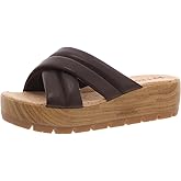 KORKS Womens FAITHE Criss-Cross Wedge Sandals