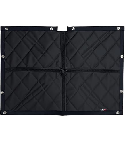 Belmor WF-64080BQ-1 Black Winterfront Truck Grille Cover For 1984-2018 Kenworth W900L