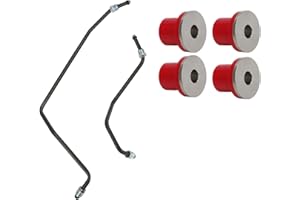 For Toyota Tacoma 4x4 2005-2018 Rack and Pinion Hydraulic Power Steering Lines & Bushing Kit | Solve Common Leak Issues, Comp
