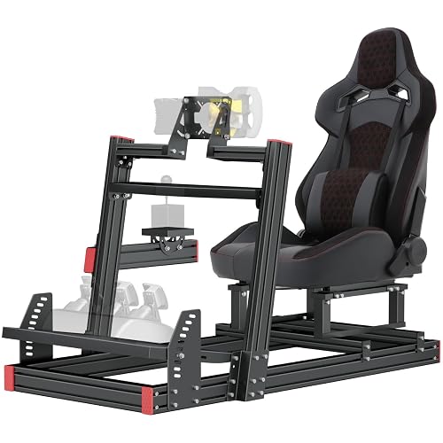 Likeem Racing Simulator Cockpit Stand with Elite Series Racing Seats ...