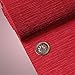 PREMIUM COLORED CREPE PAPER - Top quality Italian paper craft (Red)