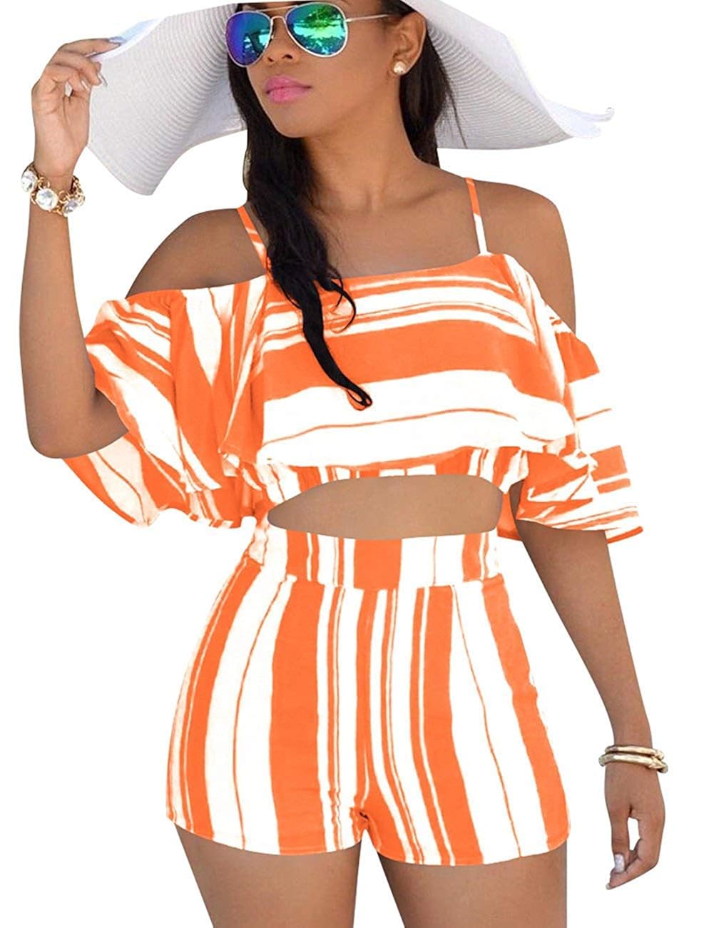 Summer Outfits Boho Striped 