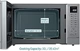 Panasonic NN-ST48KSBPQ 32L Inverter Microwave Oven 1000W Stainless Steel view 2