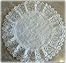 Galleria di Giovanni Doily Ivory Princess Lace European Dresser Table Scarf Topper