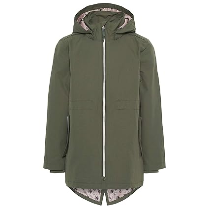 NAME IT Kinder Mädchen Übergangs-Parka NKFMETTE Wassersäule 3000mm