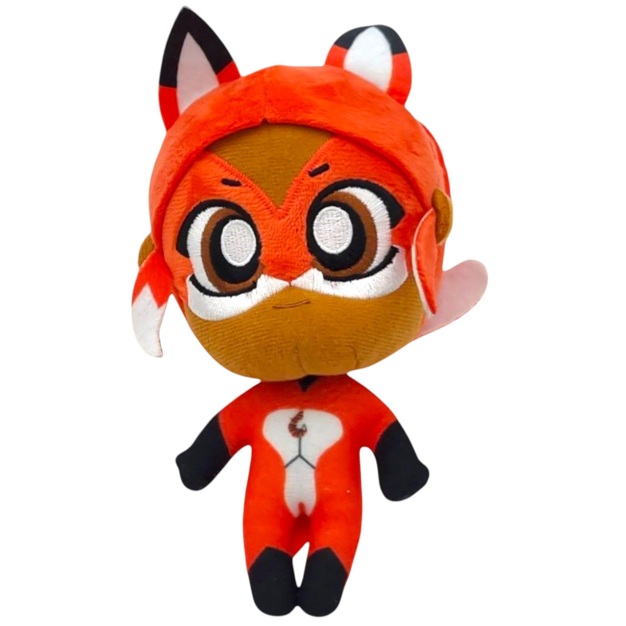 Miraculous Chibi Rena Rouge Plush Toy From Miraculous Tales Of Ladybug And Cat Noir, 15cm Rena Rouge Soft Toy, Super Soft And Cuddly Toys Bring Their Favourite TV Show To Life, Bandai (P50704)