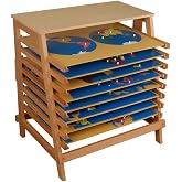 Premium Montessori Wooden Map Puzzle Set 23&rdquo;, 8 Large Geography Puzzles: World, USA, Canada, Europe, Asia, Africa, North &amp; South America with Control Cards, Kids Gift, Homeschool Learning Materials