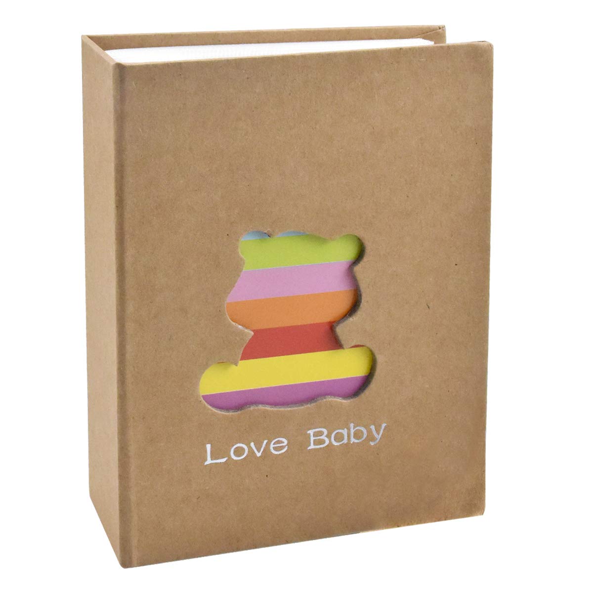 WEONE Photo Albums 6 X 4, Slip In Baby Photo Album Book, 100 Pictures Family Memory Book for Travel Wedding