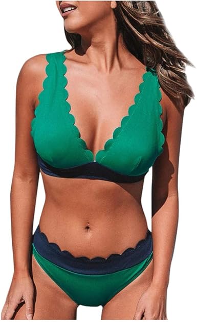 amazon scalloped bikini
