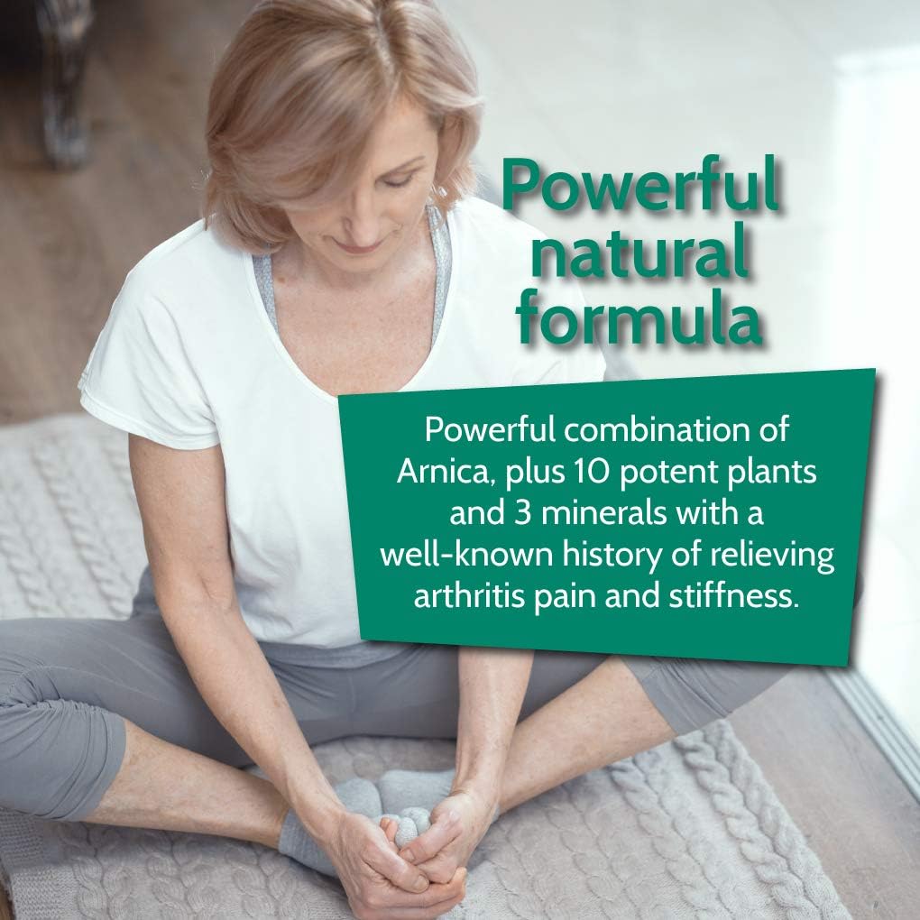 BHI Arthritis Pain Relief Natural, Safe Homeopathic Relief - 100 Tablets: Health & Personal Care