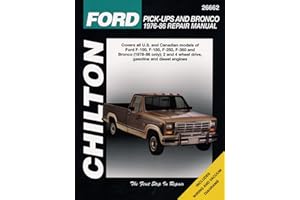 Chilton's Ford Pick-Up and Bronco 1976-86