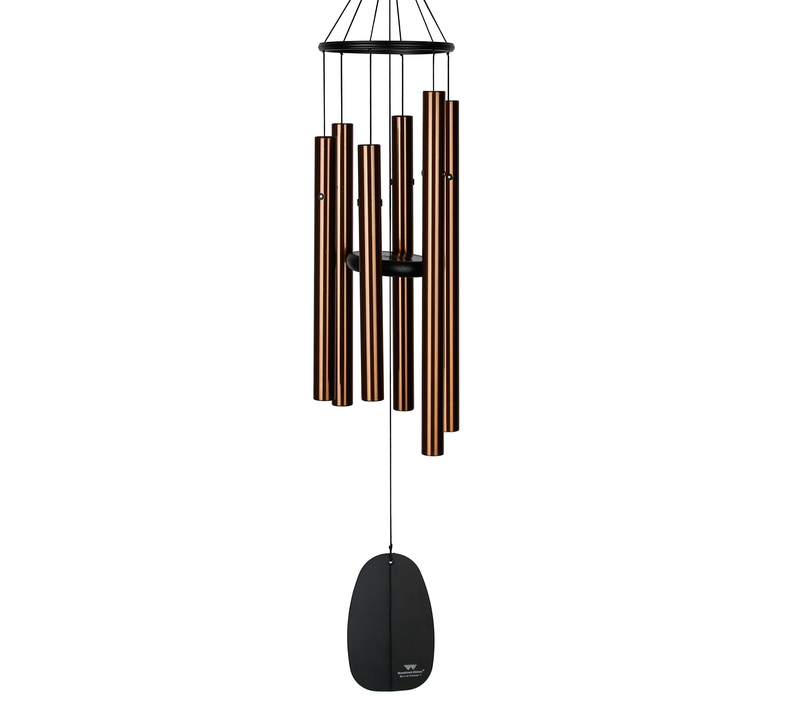 Woodstock Chimes Medium Bells of Paradise Wind Chime - Bronze