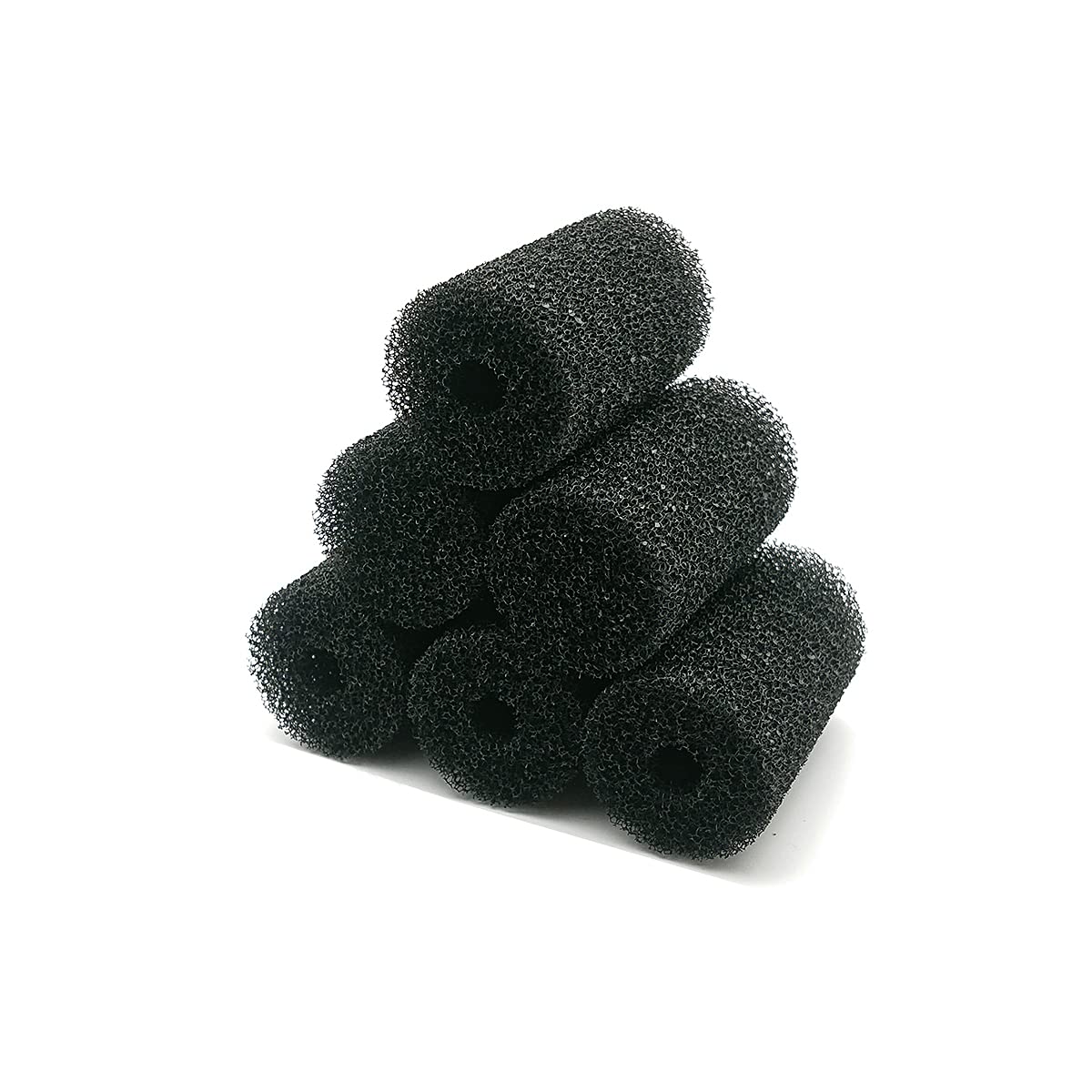 IAFVKAI 6 PCS Pre-Filter Sponge Small Aquarium Foam Sponge Roll Intake Filter Cover for Fish Tank