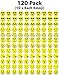 Emoji Erasers, 120-Pack Fun Cute Pencil Erasers for Kids, Great for Rewards, Party Favors, Birthdays, School Prizes, Classroom Incentives or Gifts for Teachers