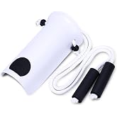CAidRE 3.93" Wide Sock Aid - No Bending Dressing Aid for Elderly | Foam Handles, Easy On Easy Off Sock Helper for Regular Socks, White