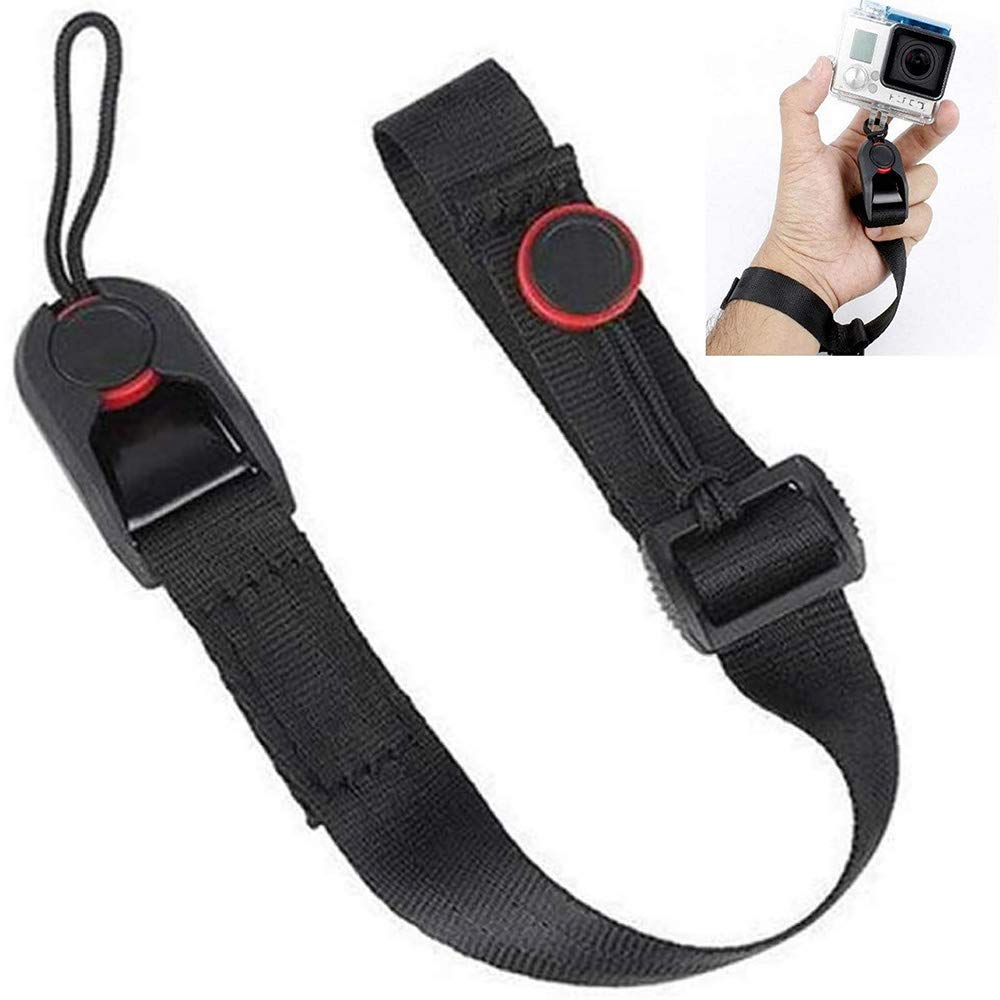 Quick Release DSLR Adjustable Camera Cuff Wrist Hand Strap Belt Bracelet Compatible with Video Camcorder, Binoculars and Nikon/Canon/Sony/Pentax/Minolta/Panasonic/Olympus/Kodak/SLR/Digital Cameras