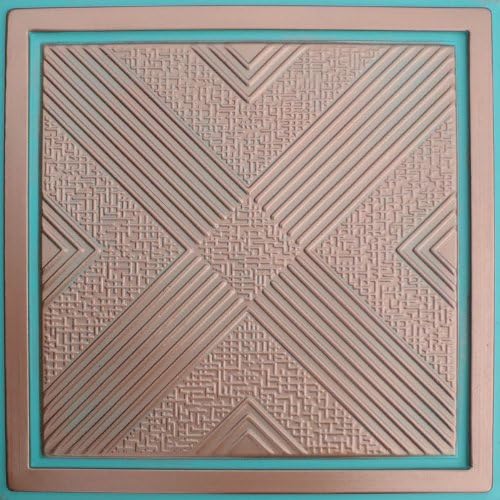 Amazon Com 30pc Of Malta Copper Patina 24 X24 Pvc 16 Mil
