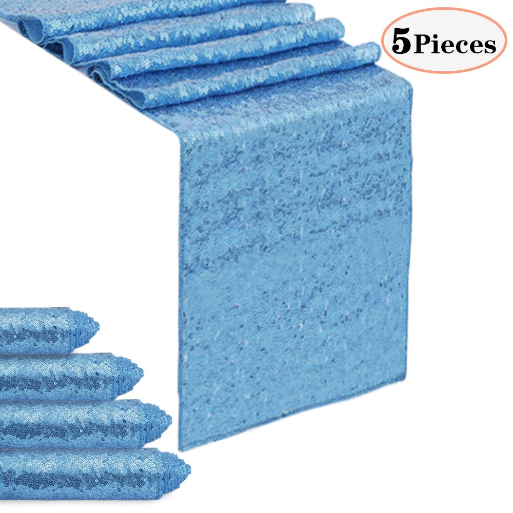 Best baby blue table runner