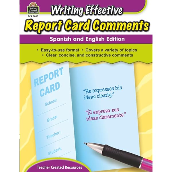 180 Ready-Made Report Card Comments for Teachers (Gr 4 & 5): Get your report  cards done in a fraction of the time!: Hiles, Stephen: 9798541997682:  Amazon.com: Books