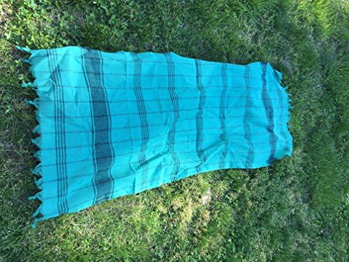 Super Soft Turkish Beach Towel Peshtemal 100% Cotton Hand Loomed(37"x70") (Striped Orange)