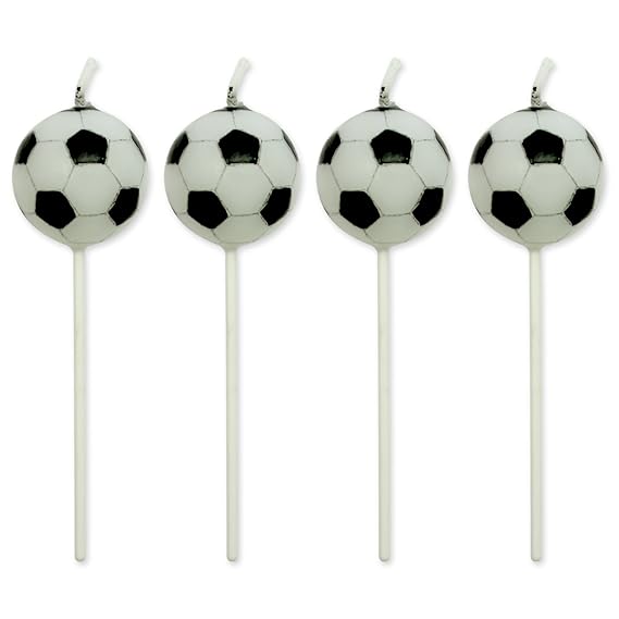 PME Football Candles, Set of 4 Amazon.co.uk Kitchen & Home