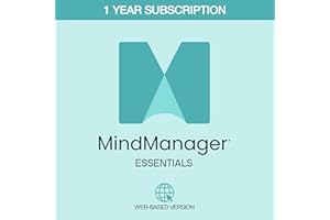 MindManager Essentials | 1 Year Personal Subscription | Visualization Tools and Mind Mapping Software [Web Access]