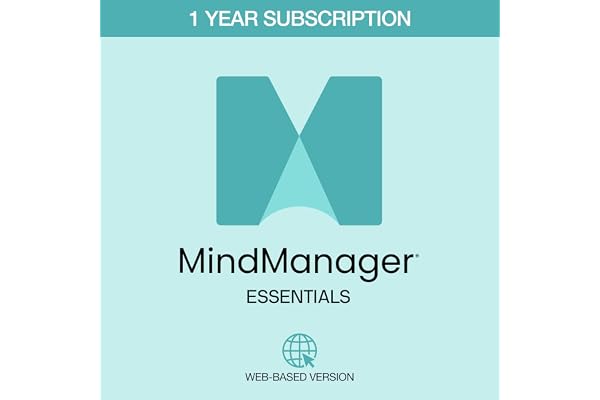 MindManager Essentials | 1 Year Personal Subscription | Visualization Tools and Mind Mapping Software [Web Access]