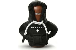 Sacred Blessing Cross Gear Shift Hoodie,Universal Car Shift Knob Cover | Cross Icon Aesthetic Manual Automatic Shifter Mini Hoodie,Aesthetic Car Interior Accessories Gifts for Drivers Women Men