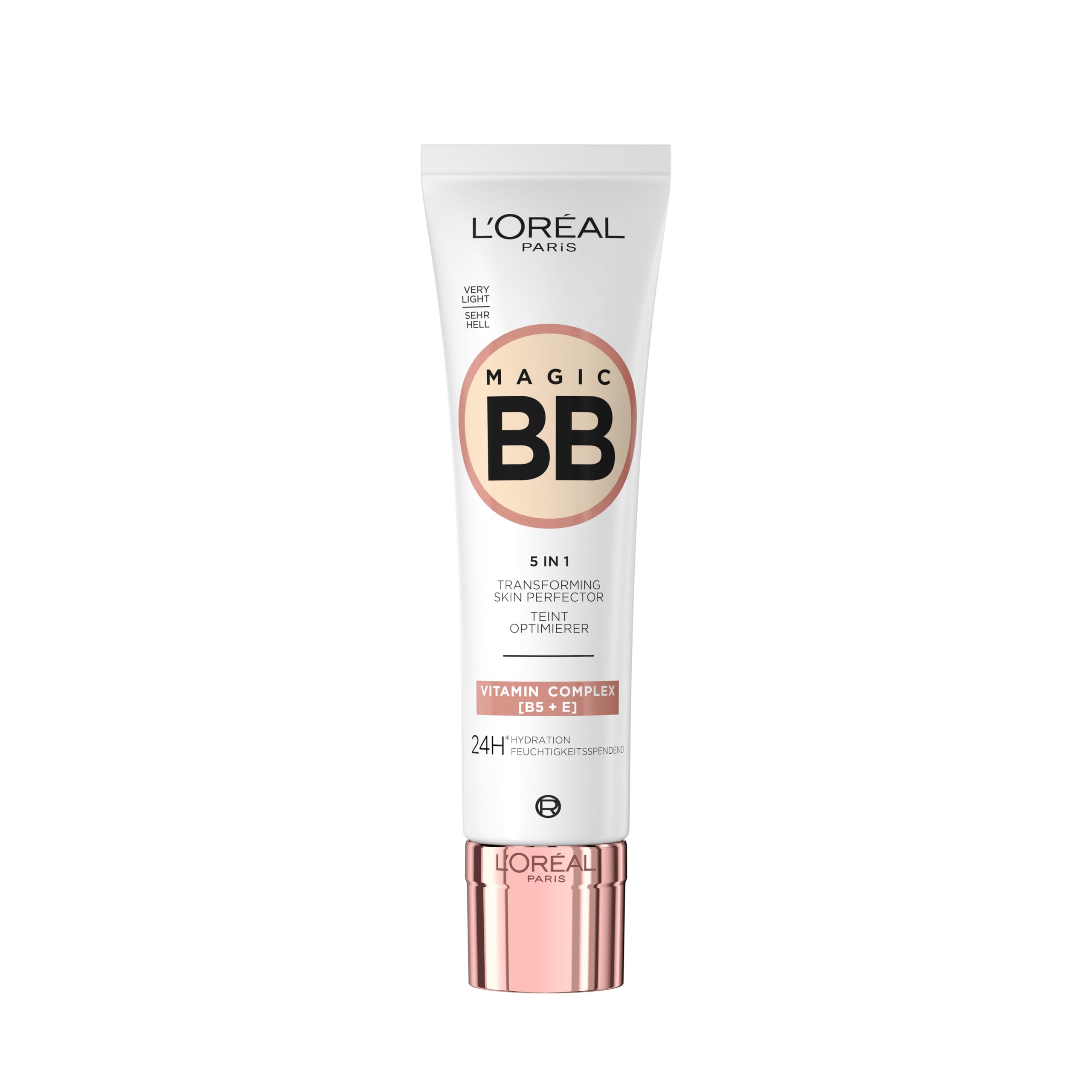 L'Oréal Paris BB Crème C'est Magic - Complexion Perfector 5-in-1 - Moisturising Tint Cream 24 Hours - For All Skin Types - Light and Natural Coverage - SPF 11 - Complexion: Very Bright (01) -