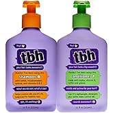 TBH Teen and Kids Shampoo and Conditioner Set - Shampoo and Conditioner for Oily Hair - Sulfate, Paraben Free - 12 oz (2 Pack