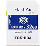 東芝 Flash Air W-04 第4世代 SDHC 32GB R:90MB/s W:70MB/s THN-NW04W0320C6 Toshiba [並行輸入品]
