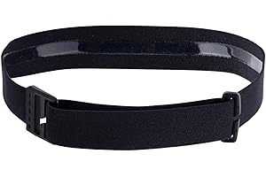 1pcs Elastic Headlamp Strap Replacement, Nylon Adjustable 2.5cm/1in Wide Headlight Strap Compatible with Black Diamond, Petzl