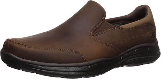 skechers men's relaxed fit glides calculous