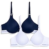 Tommy Hilfiger Womens Microfiber Push Up Bra 2-Pack