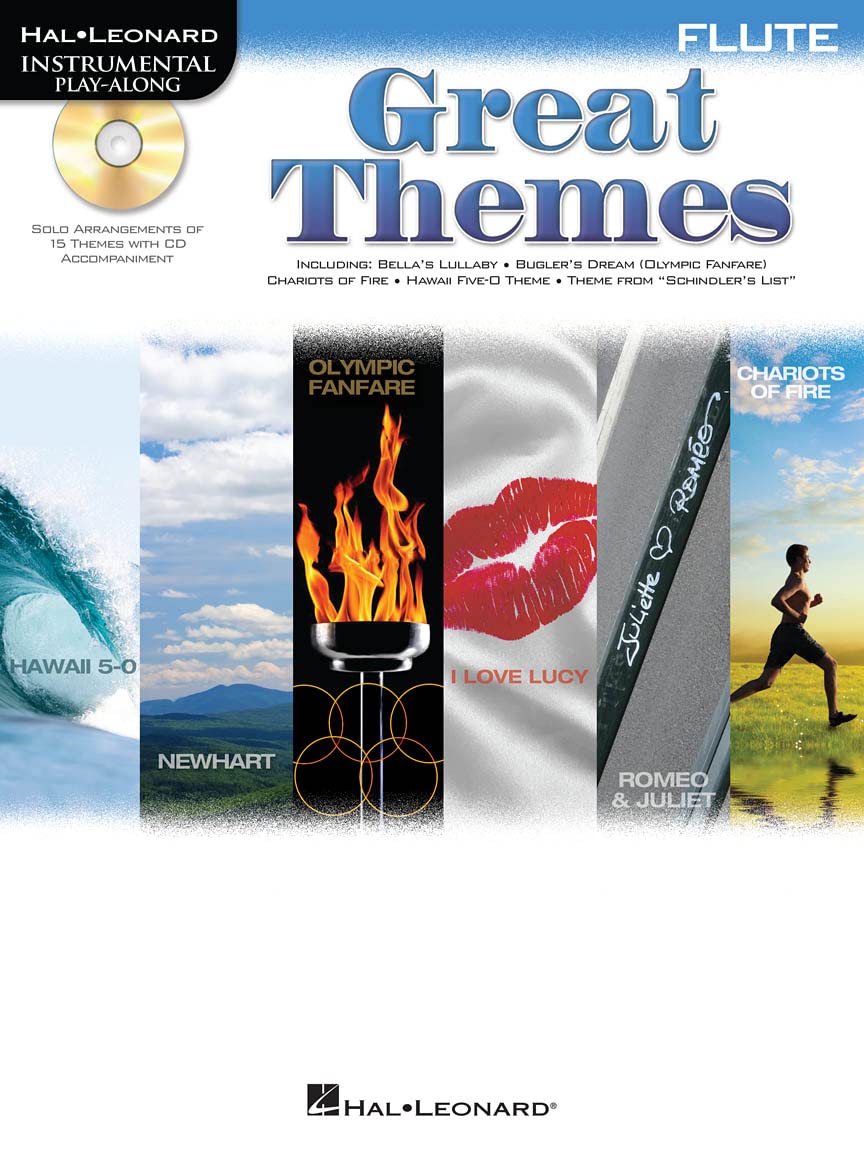 Great Themes: Instrumental Play-Along For Flute (The Great Themes)