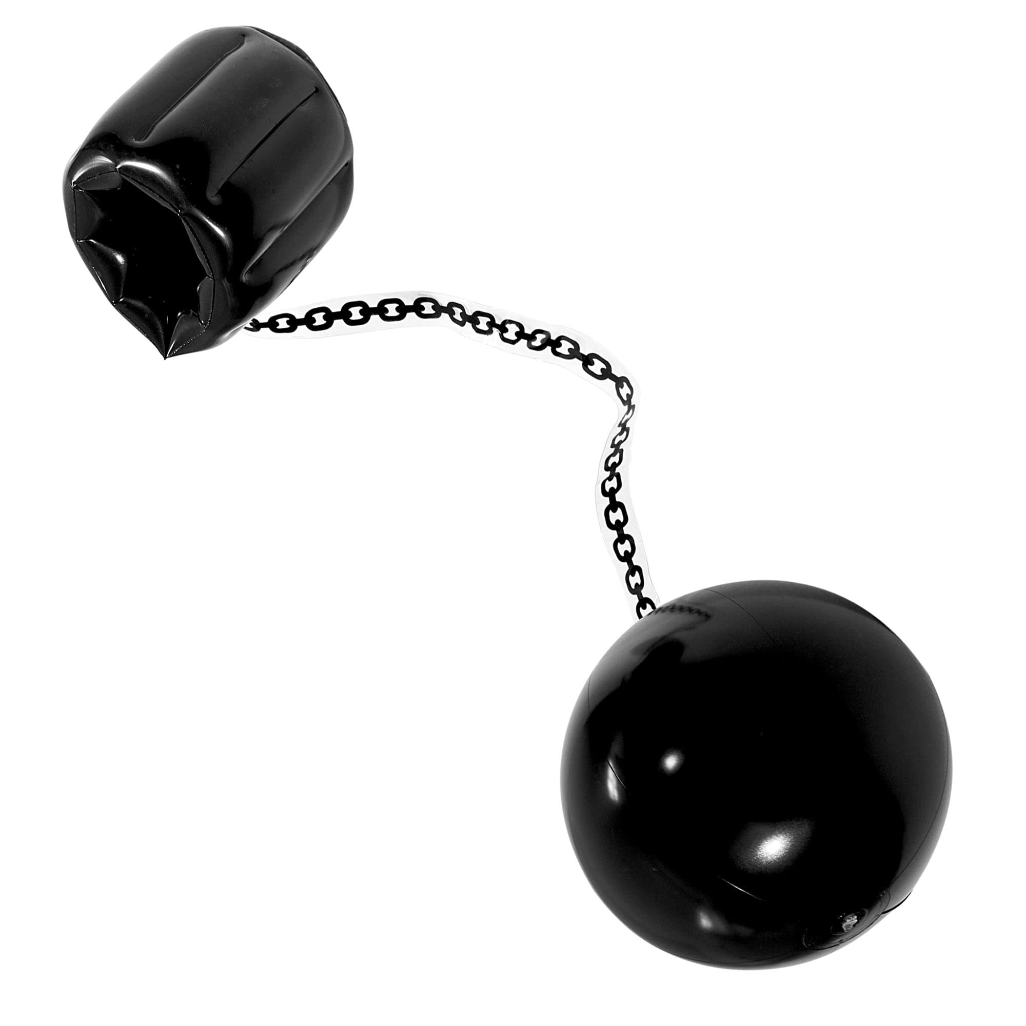 Inflatable Balls And Chain 25cm Hen & Stag Theme Inflatable Blow-Up Party Decoration for Fancy Dress Accessory