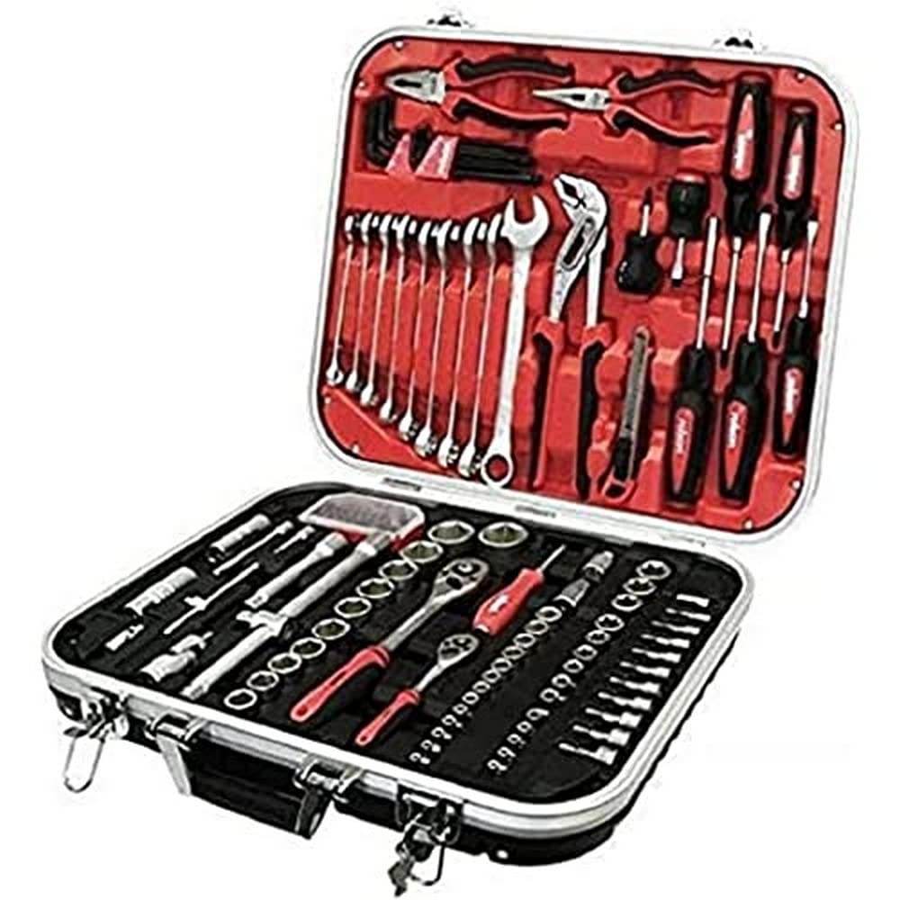 Rolson 36827 Tool Kit - Black (123-Piece)
