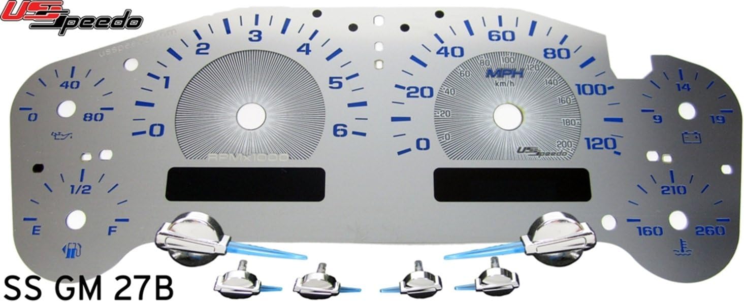 US Speedo SSGM27B Gauge Face