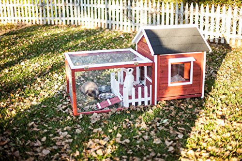 Advantek The White Picket Fence Rabbit Hutch