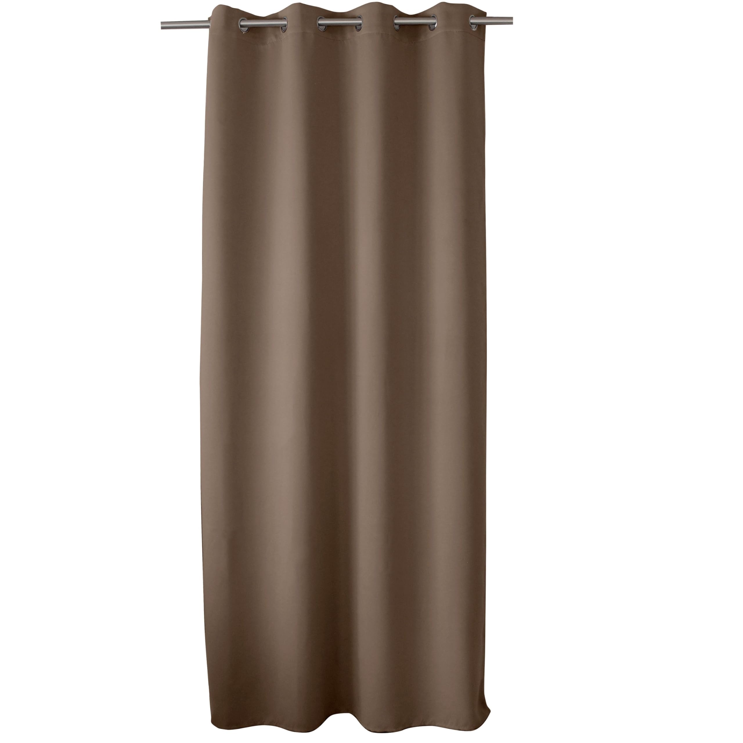 Enjoy Home 2010 vs140240 Blackout Curtain with 8 Eyelets 140 x 240 cm Polyester Mink Blanket