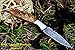 DKC-58-LJ-OW LITTLE JAY Damascus Folding Pocket Knife Olive Wood Handle 4